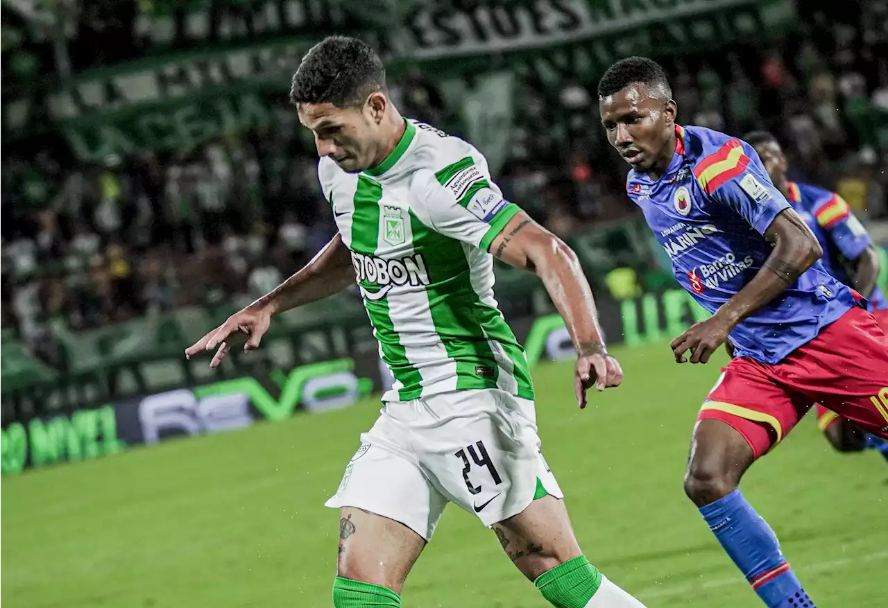 Atlético Nacional sigue con paso firme: vence cómodamente al Pasto y es líder de la Liga