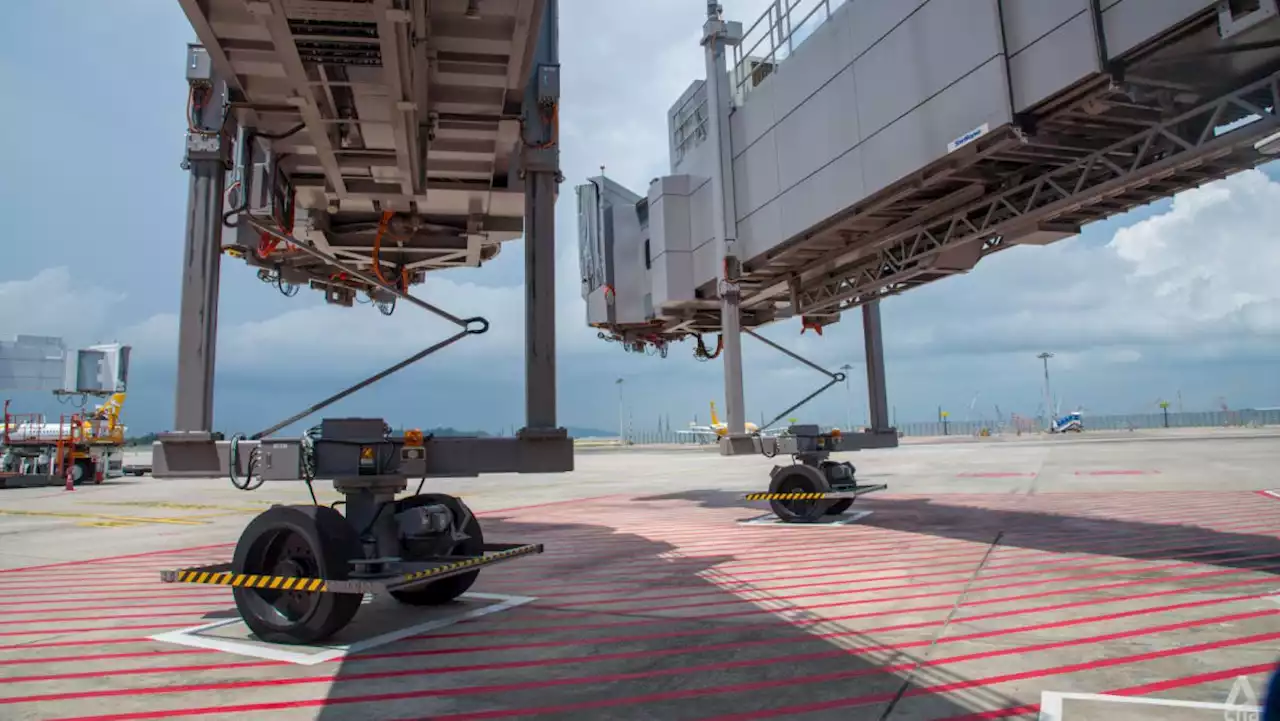 Changi Airport rolls out first fully automated passenger loading bridge