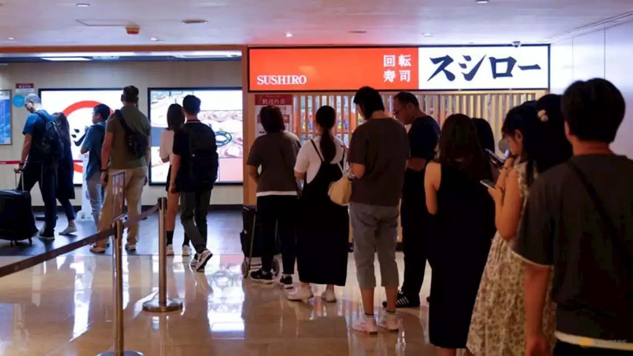 Hong Kong's long sushi queues show few worried at Japan's wastewater release