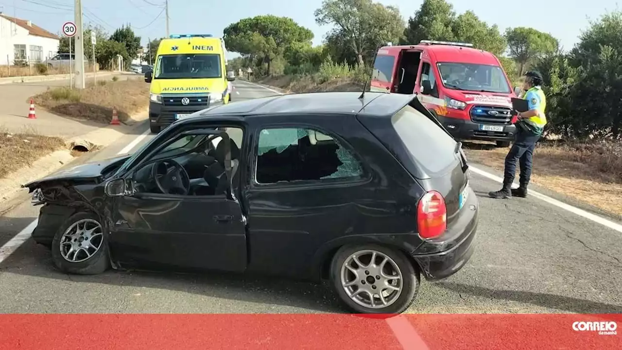 Colisão provoca dois feridos em Odemira