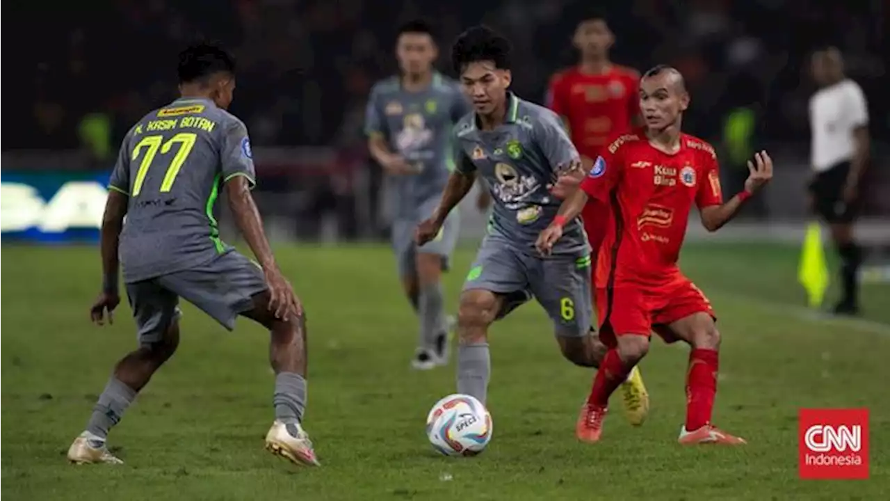 Hasil Liga 1: Persija Kalah 0-2 dari Dewa United