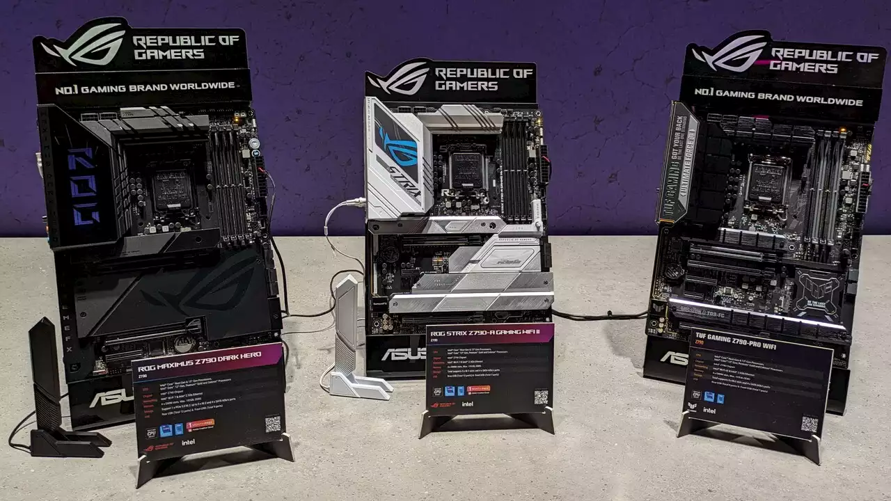 Neue LGA-1700-Mainboards: ASRock, Asus, Gigabyte & MSI zeigen Z790 „Refresh“ mit WiFi 7