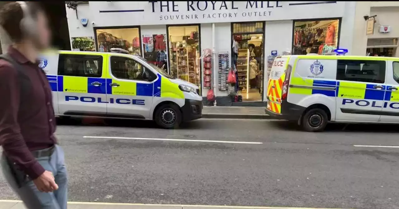 'Stabbing' near Edinburgh's Royal Mile as man is rushed to hospital