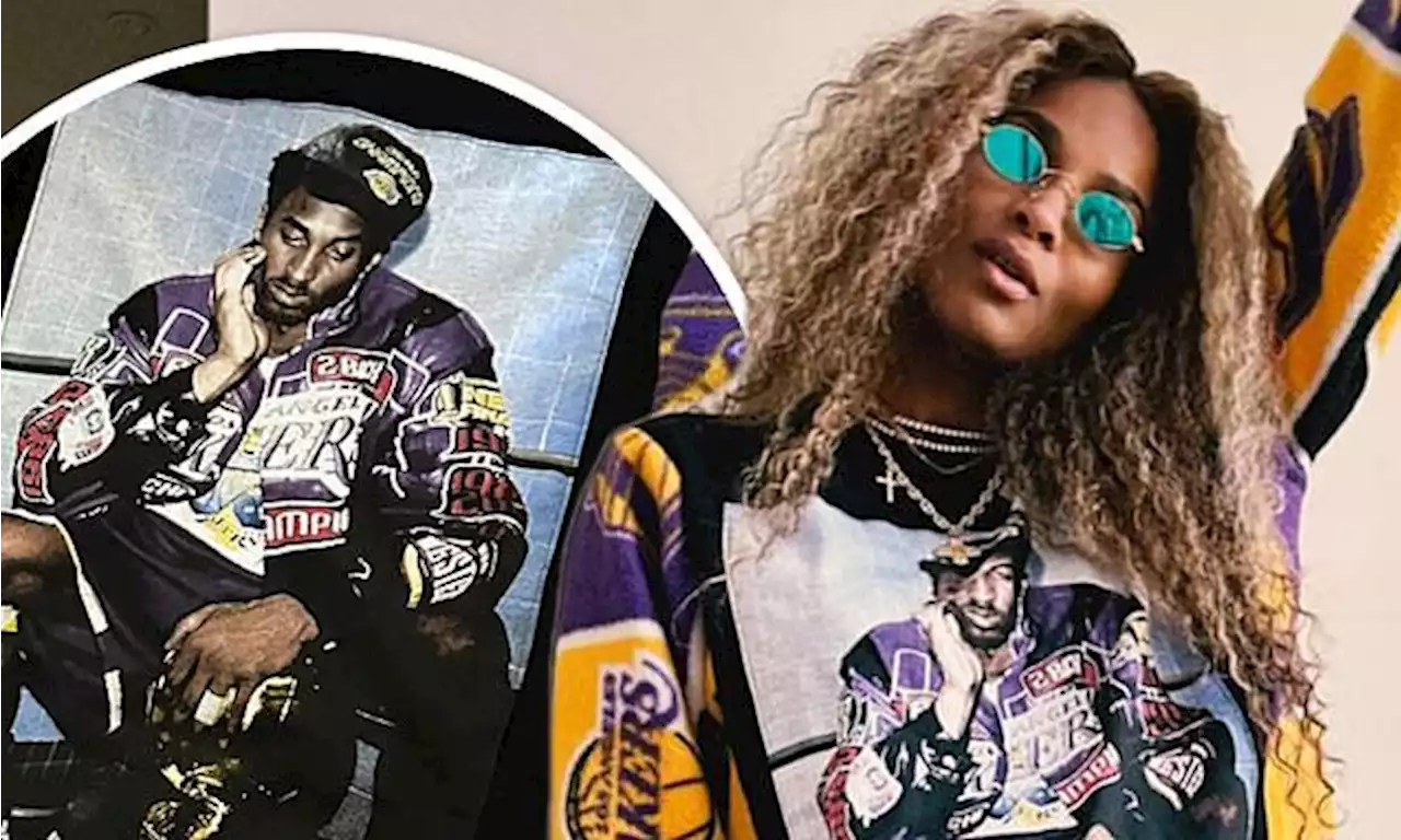 Ciara sports custom Kobe Bryant jersey to honor late basketball legend