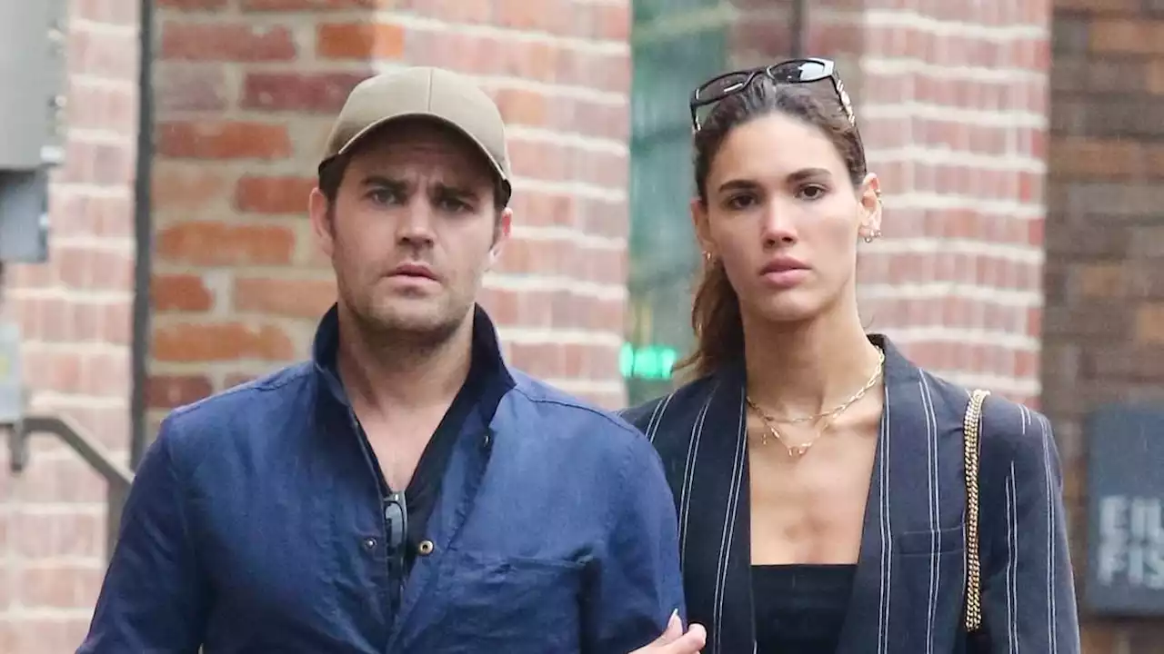 Paul Wesley and Natalie Kuckenburg enjoy a romantic stroll in NYC