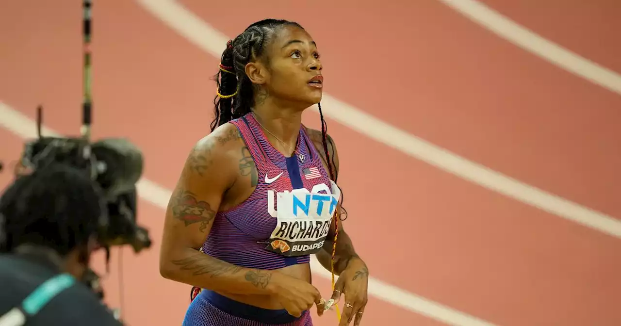 Dallas’ Sha’Carri Richardson finishes third in 200-meter final at world championships