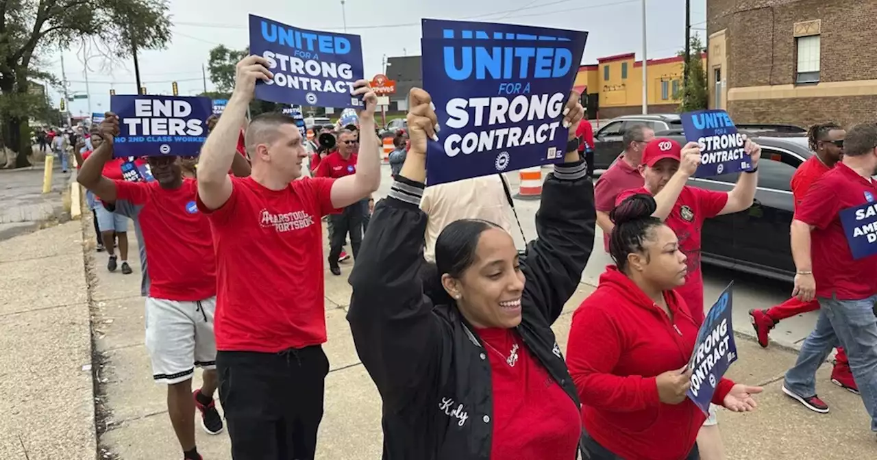 UAW union workers authorize auto strike amid contract negotiations