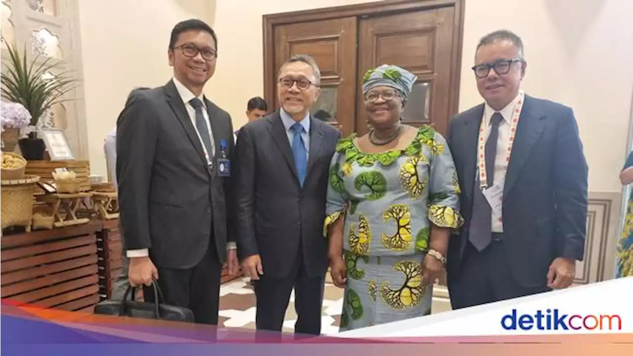 3 Bahasan Penting Zulhas-Dirjen WTO di Pertemuan Bilateral G20 India