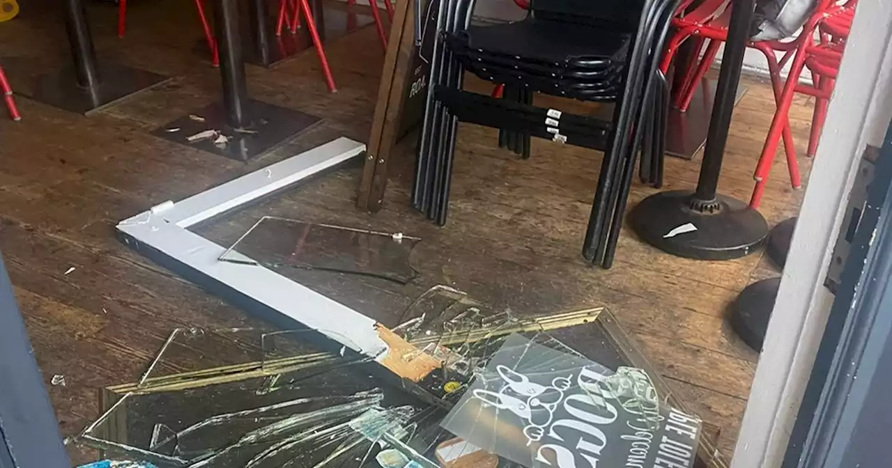 Café owner says 'everything needs replacing' after break-in