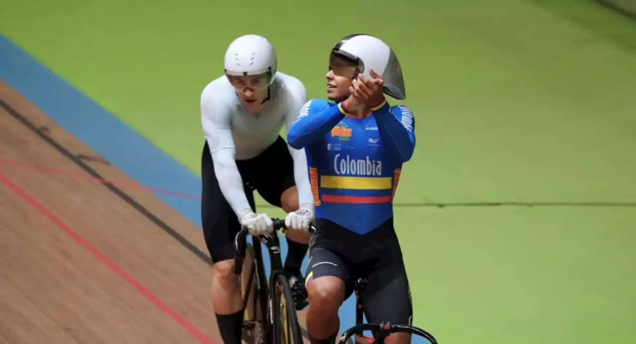 El atlanticense Francisco Jaramillo, subcampeón mundial junior en keirin