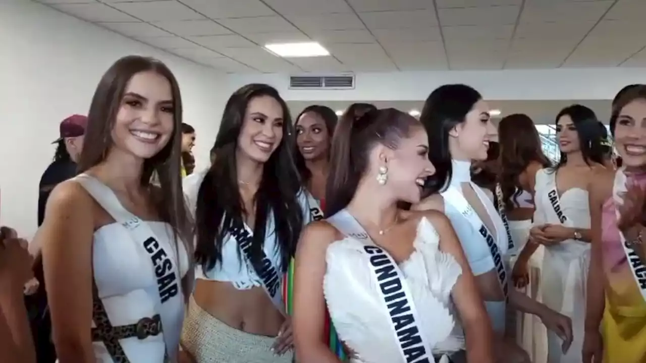 Las 23 candidatas del Miss Universe ya están en Barranquilla