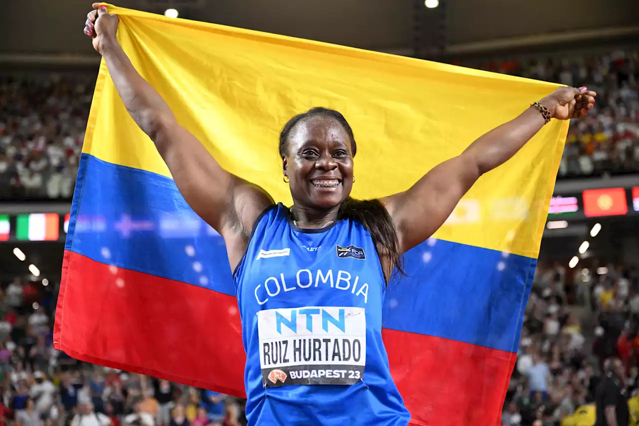 Flor Denis Ruiz: plata en el lanzamiento de jabalina del Mundial de atletismo