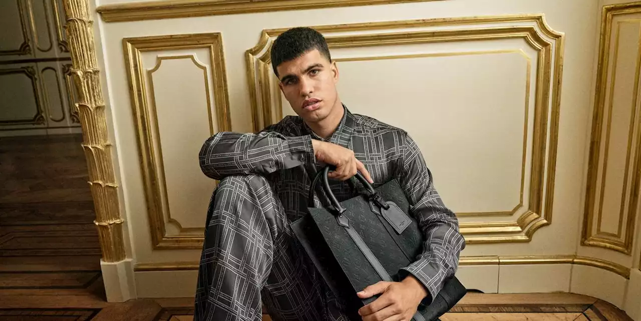 Carlos Alcaraz Brings the Smooth in His First Louis Vuitton Campaign