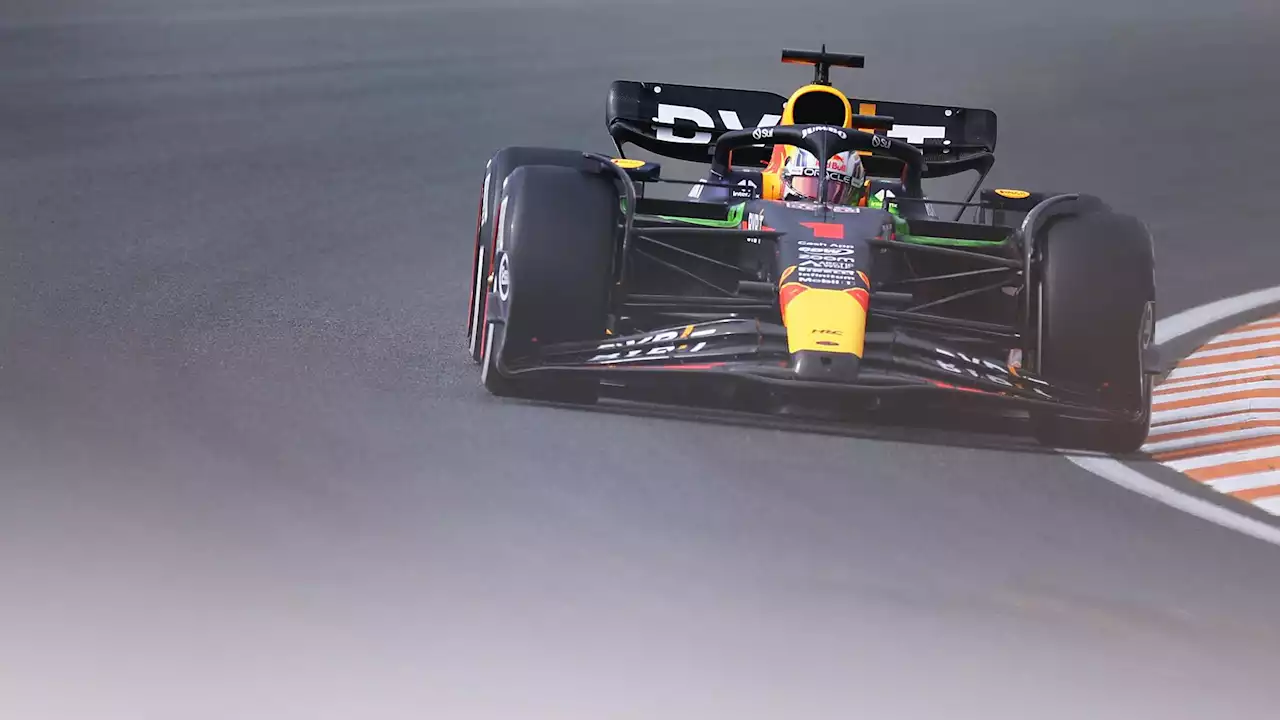 | Max Verstappen (Red Bull) meilleur temps des essais libres 1 du Grand Prix des Pays-Bas