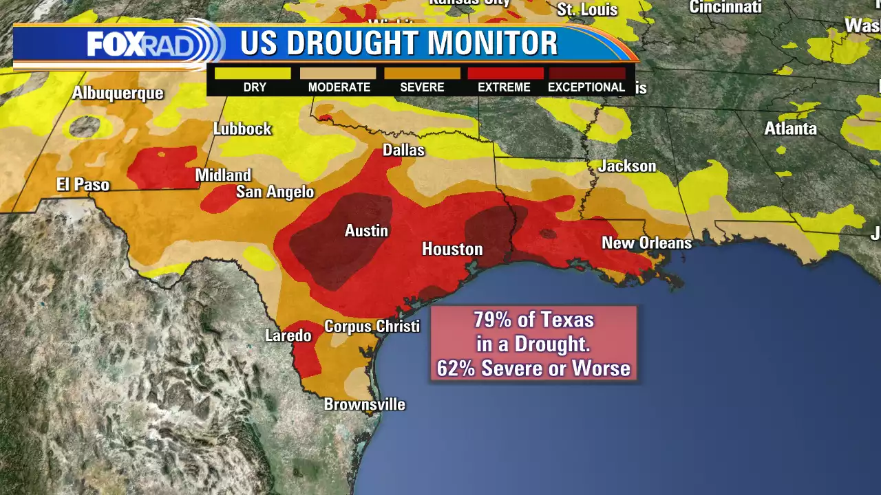 Houston weather: The worst drought in 12 years