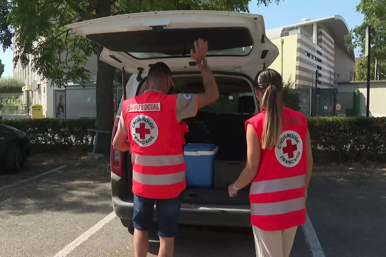 La maraude essentielle du Samu Social de la Croix Rouge en période de canicule