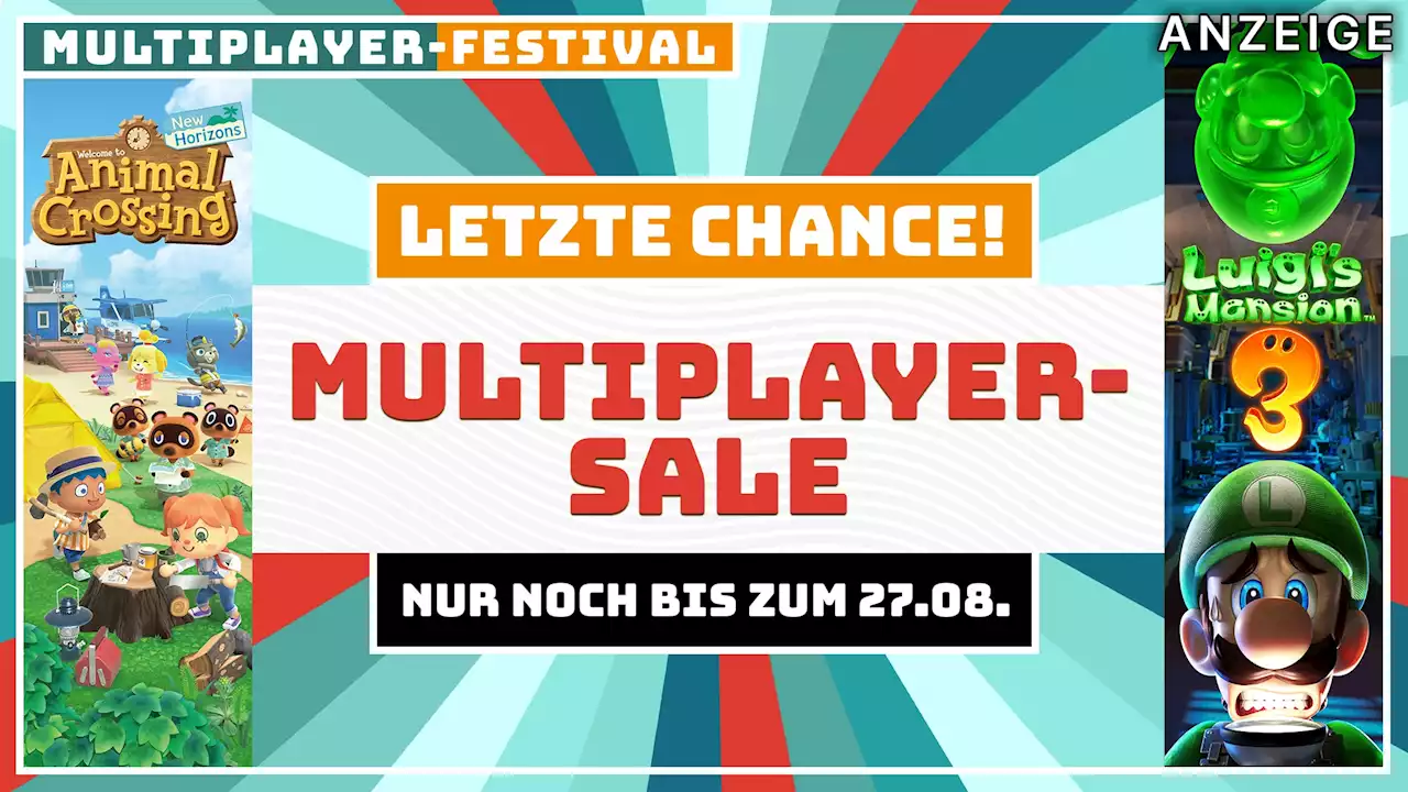 Nintendo Switch Multiplayer-Sale: Verpasst nicht eure letzte Chance auf satte Rabatte!