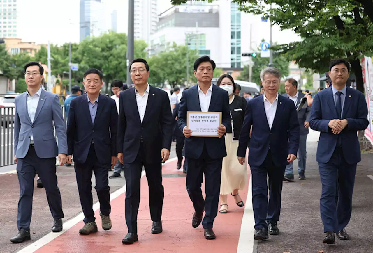 야당 “이동관 임명은 언론 자유 재앙” “‘윤영방송’ 만들기”