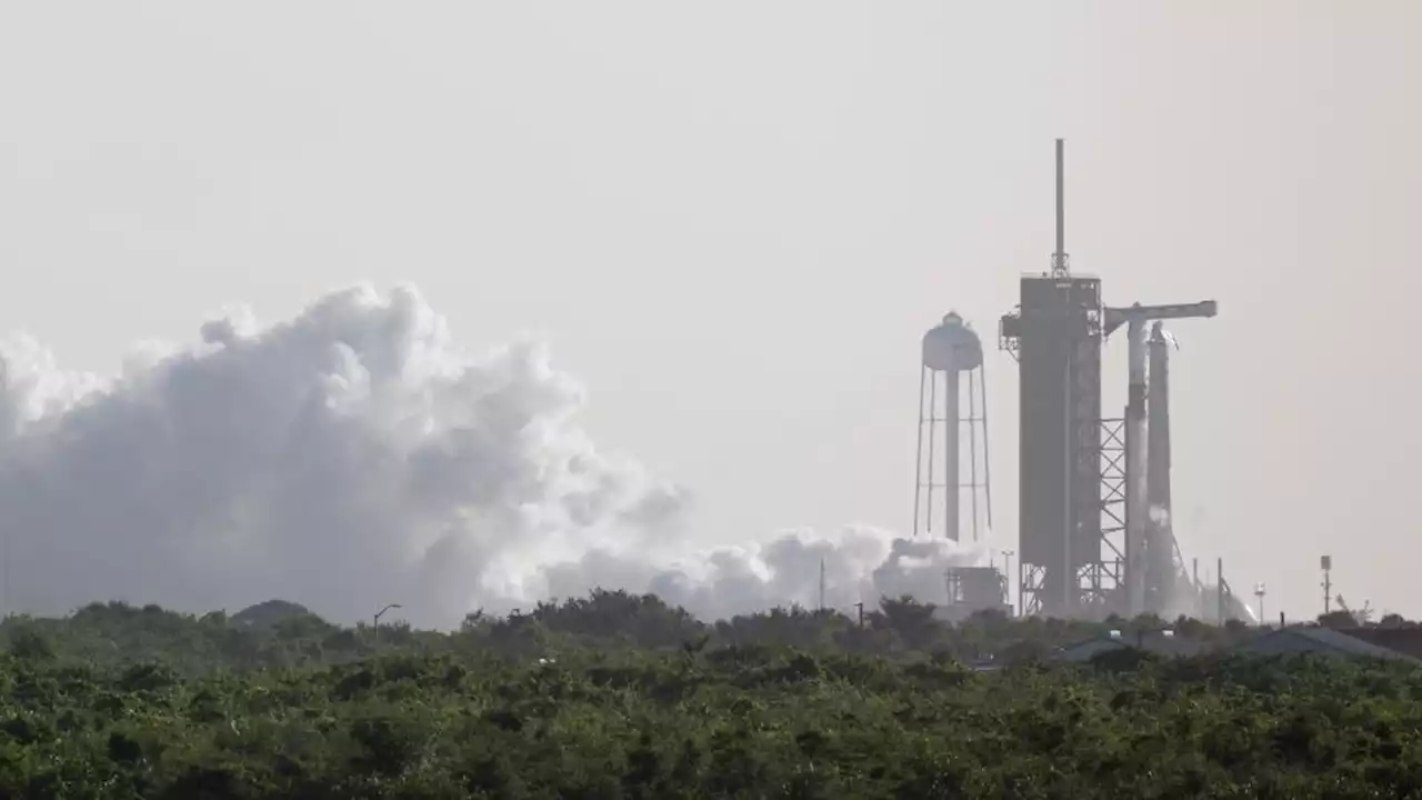 LIVE Se opsendelsen mod rumstationen: Andreas Mogensen i Falcon 9-raketten