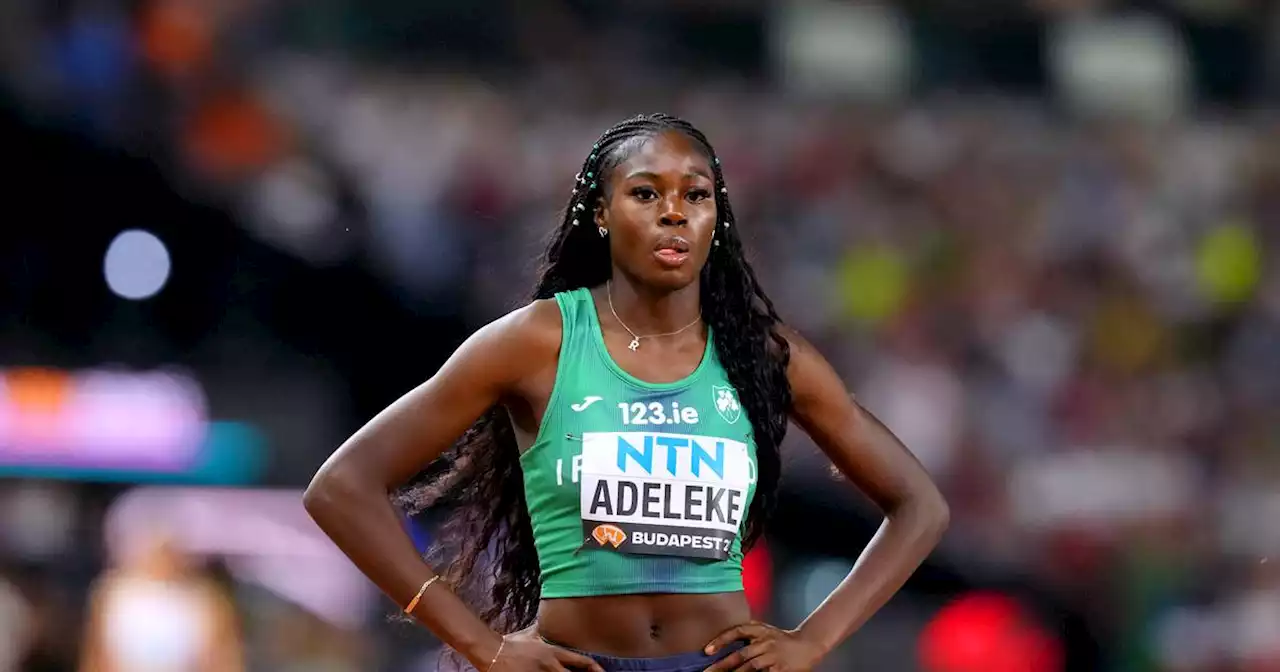 Rhasidat Adeleke pulls out of Irish women’s 4x400m relays at World Championships