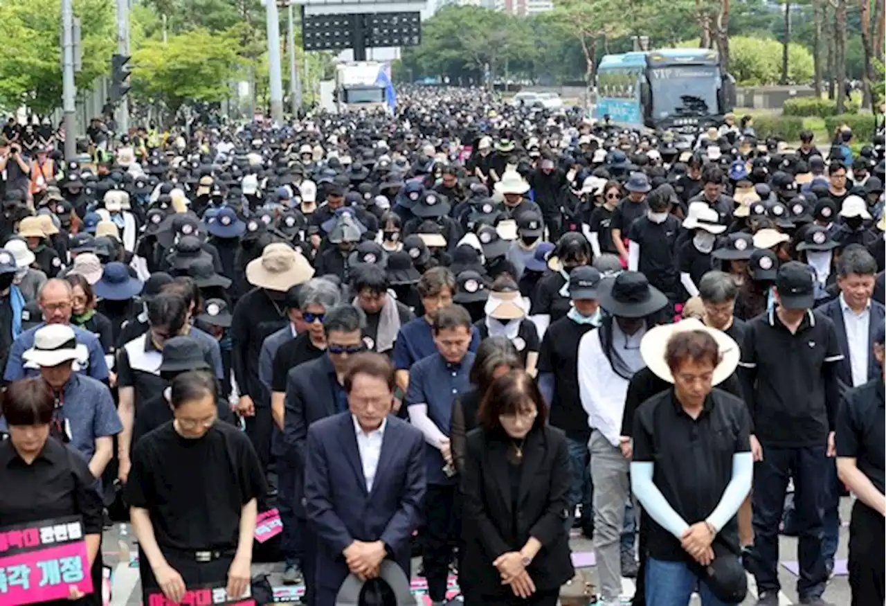 조희연 '9월 4일 끝까지 함께 하겠다'...교사 집단행동 허용