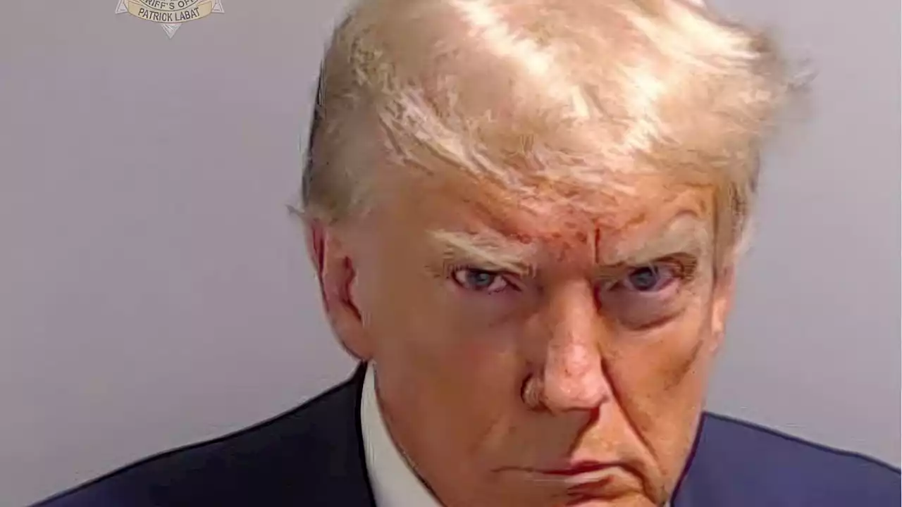 One image, one face, one American moment: The Donald Trump mug shot