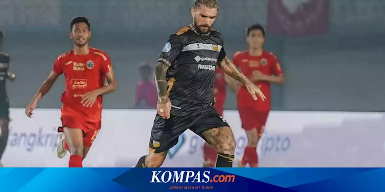 Hasil Dewa United Vs Persija 2-0, Tendangan Voli Bungkam Macan Kemayoran