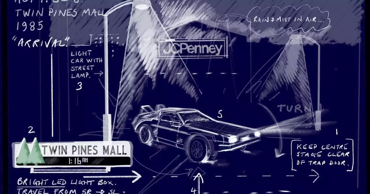 How 'Back to the Future: The Musical' created a DeLorean that flies