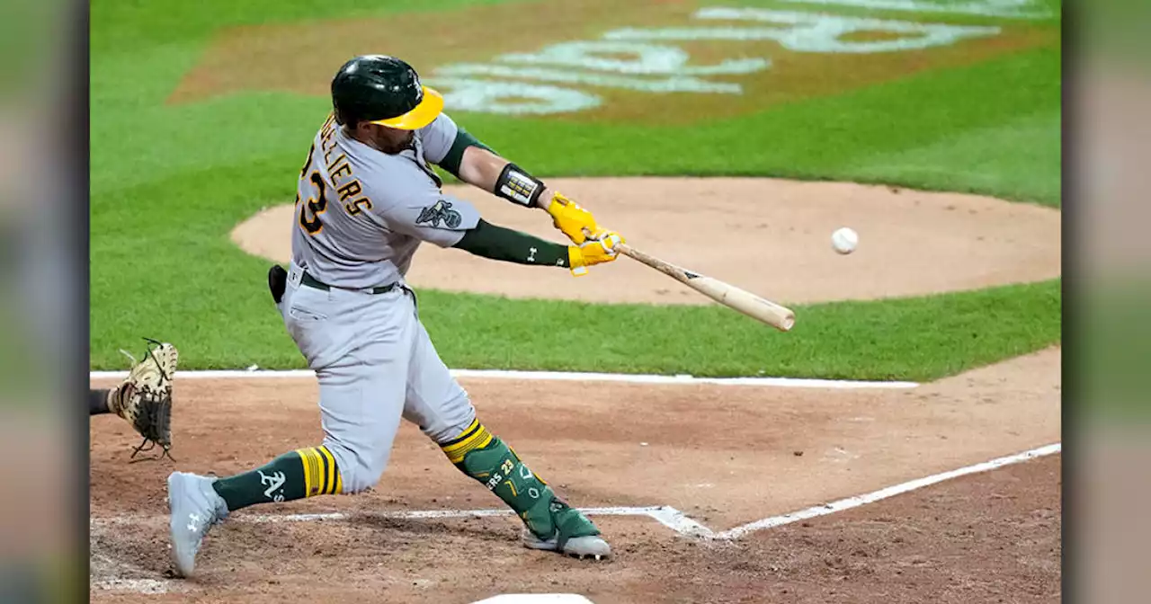 Langeliers homers twice, Gelof hits tiebreaking shot as A's beat White Sox