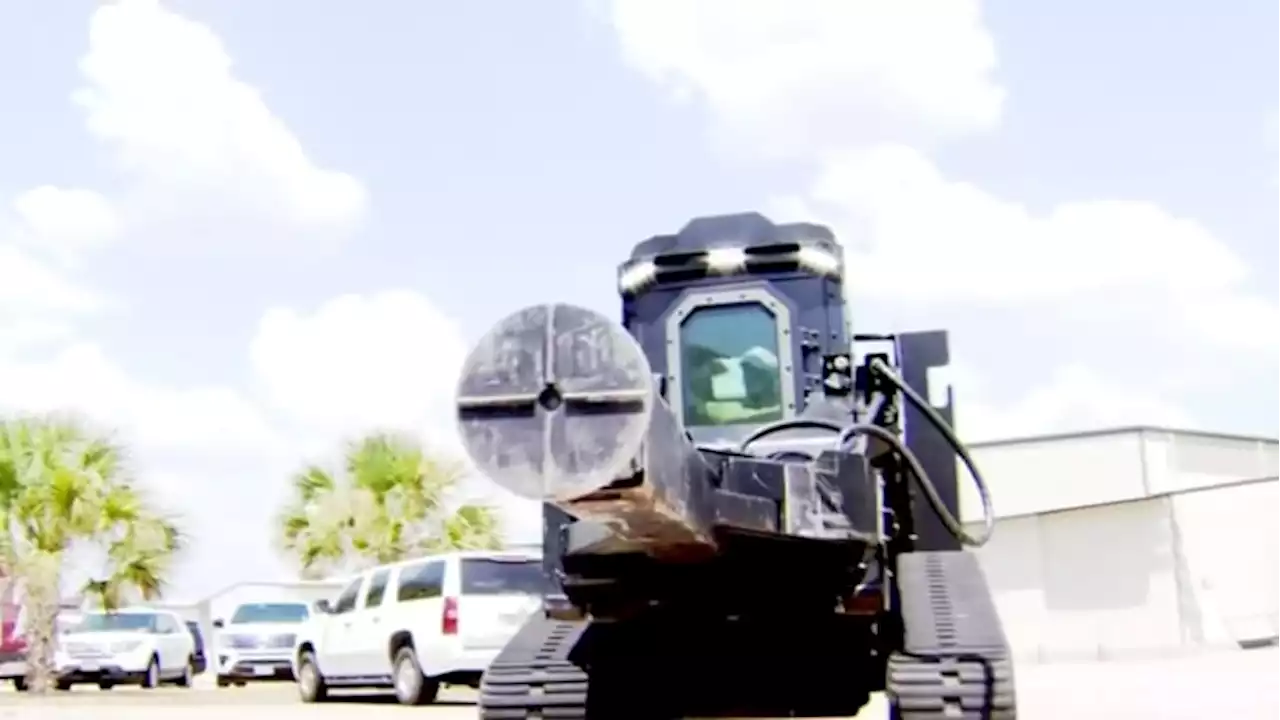 Harris County SWAT team uses ‘tricked-out’ armored vehicle to end standoffs