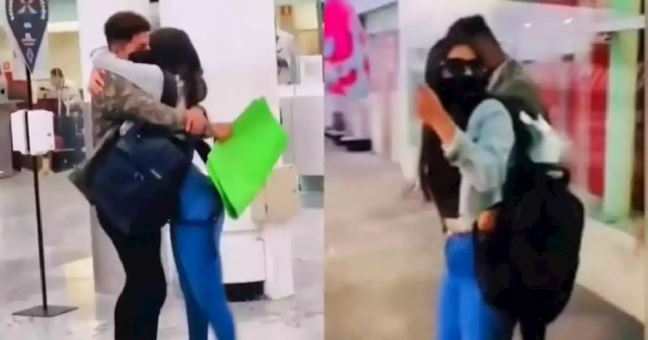 Joven fue a recibir a su novia al aeropuerto y descubrió que le era infiel