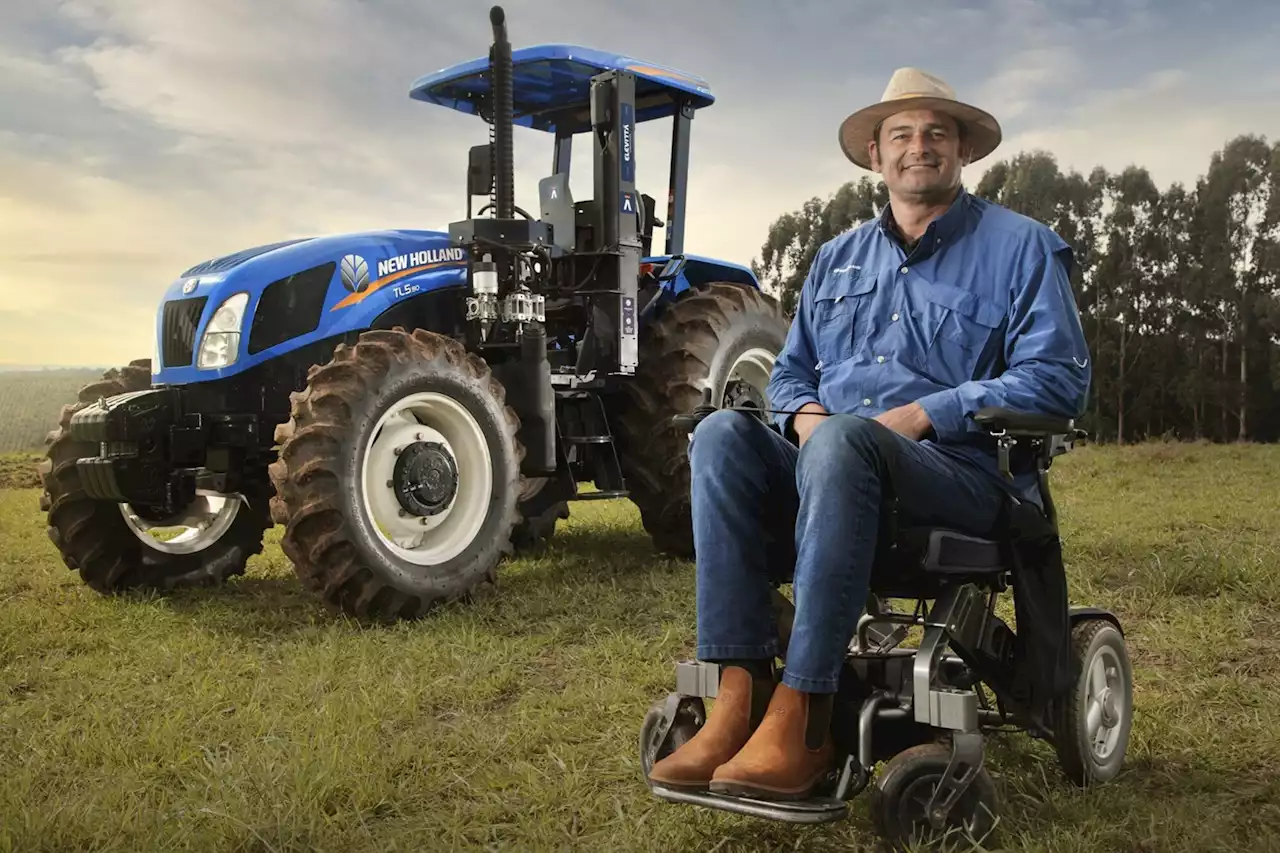 Presentaron un tractor para personas con discapacidad motriz: dónde se fabrica y en qué países está disponible