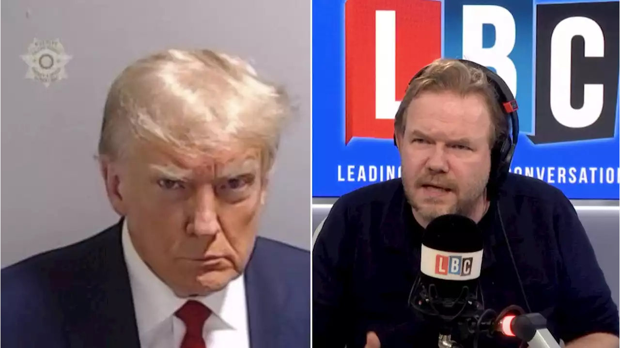 'You realise how fragile stability is': James O'Brien brands Donald Trump 'depraved' after his fourth mugshot is revealed