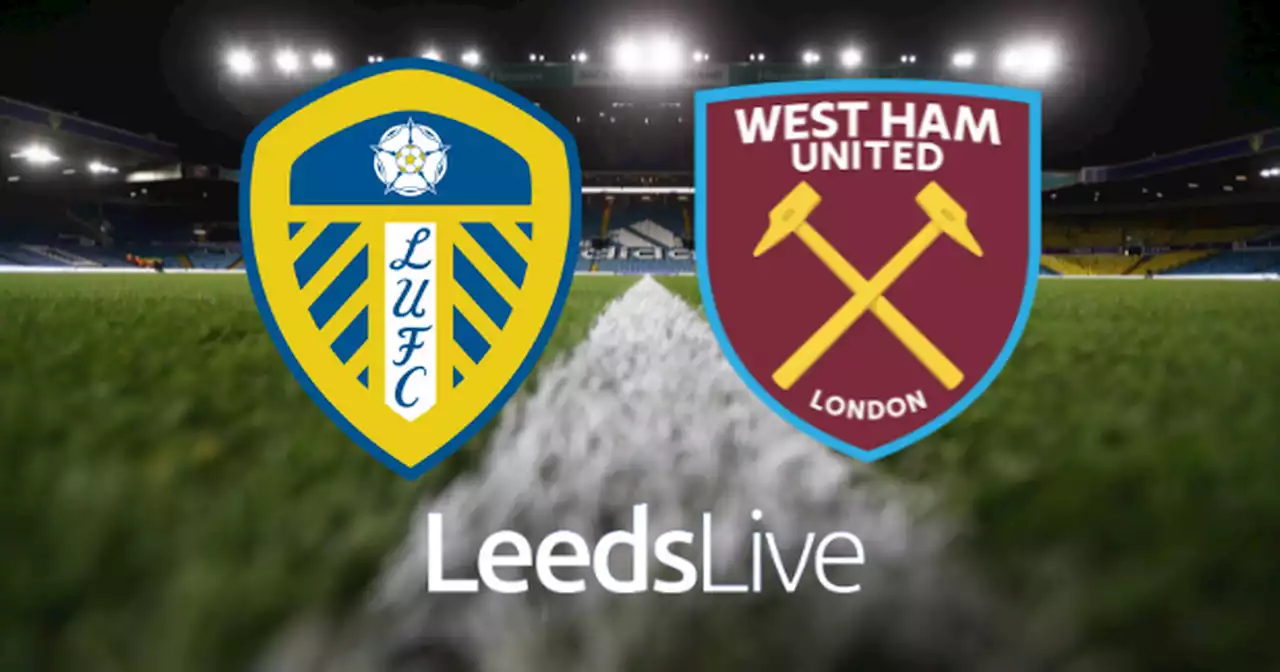 Leeds United U21s vs West Ham U21s LIVE updates