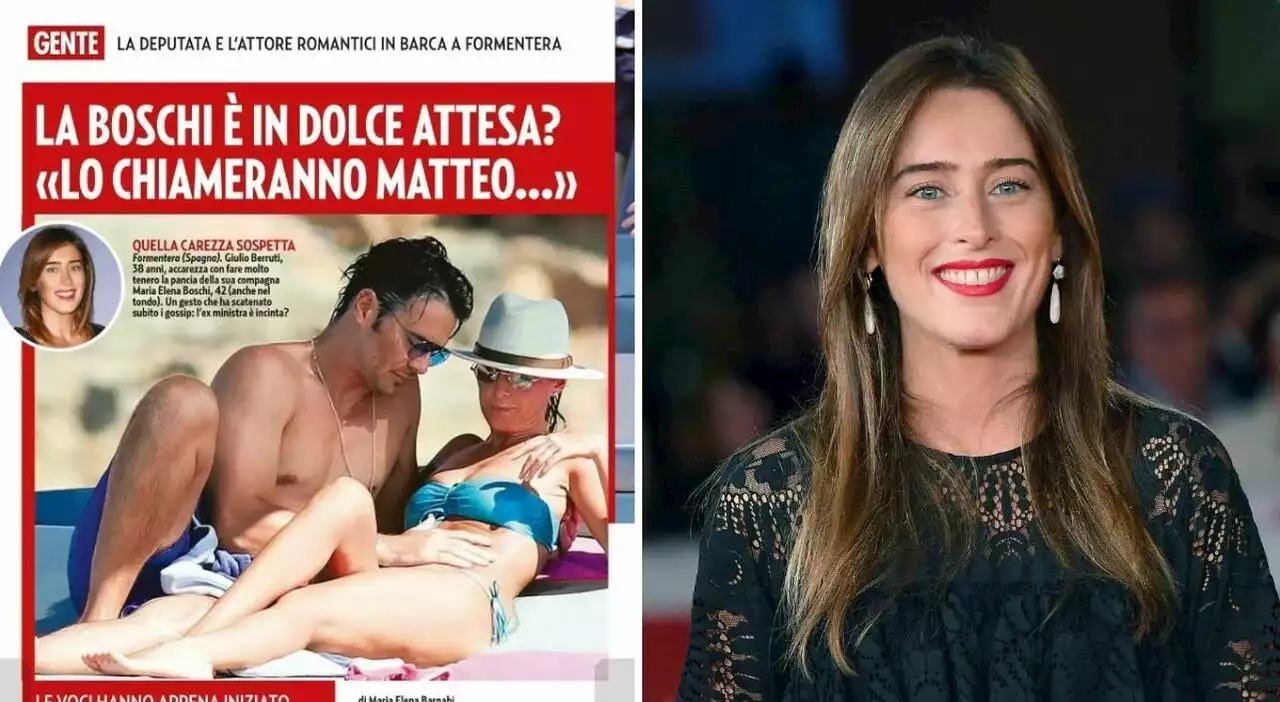 Maria Elena Boschi è incinta? Un gesto di Giulio Berruti alimenta i sospetti. «Lo chiameranno Matteo»