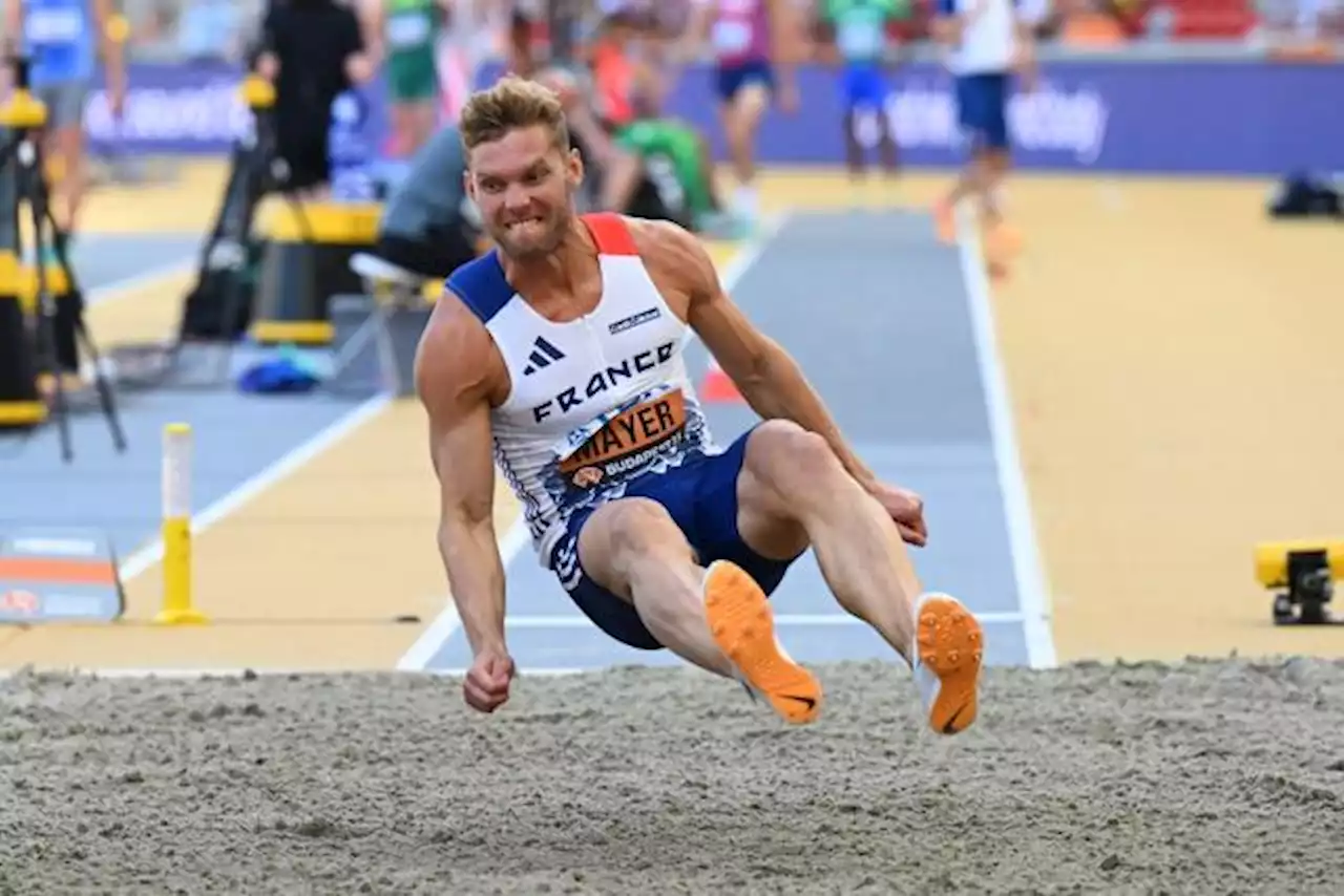 Kevin Mayer en difficulté à la longueur aux Mondiaux