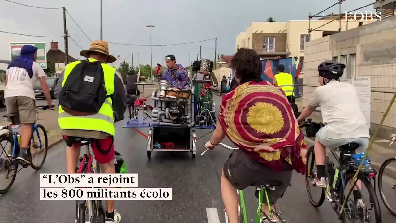 Convoi de l'eau : à Orléans, on a suivi les opposants aux mégabassines