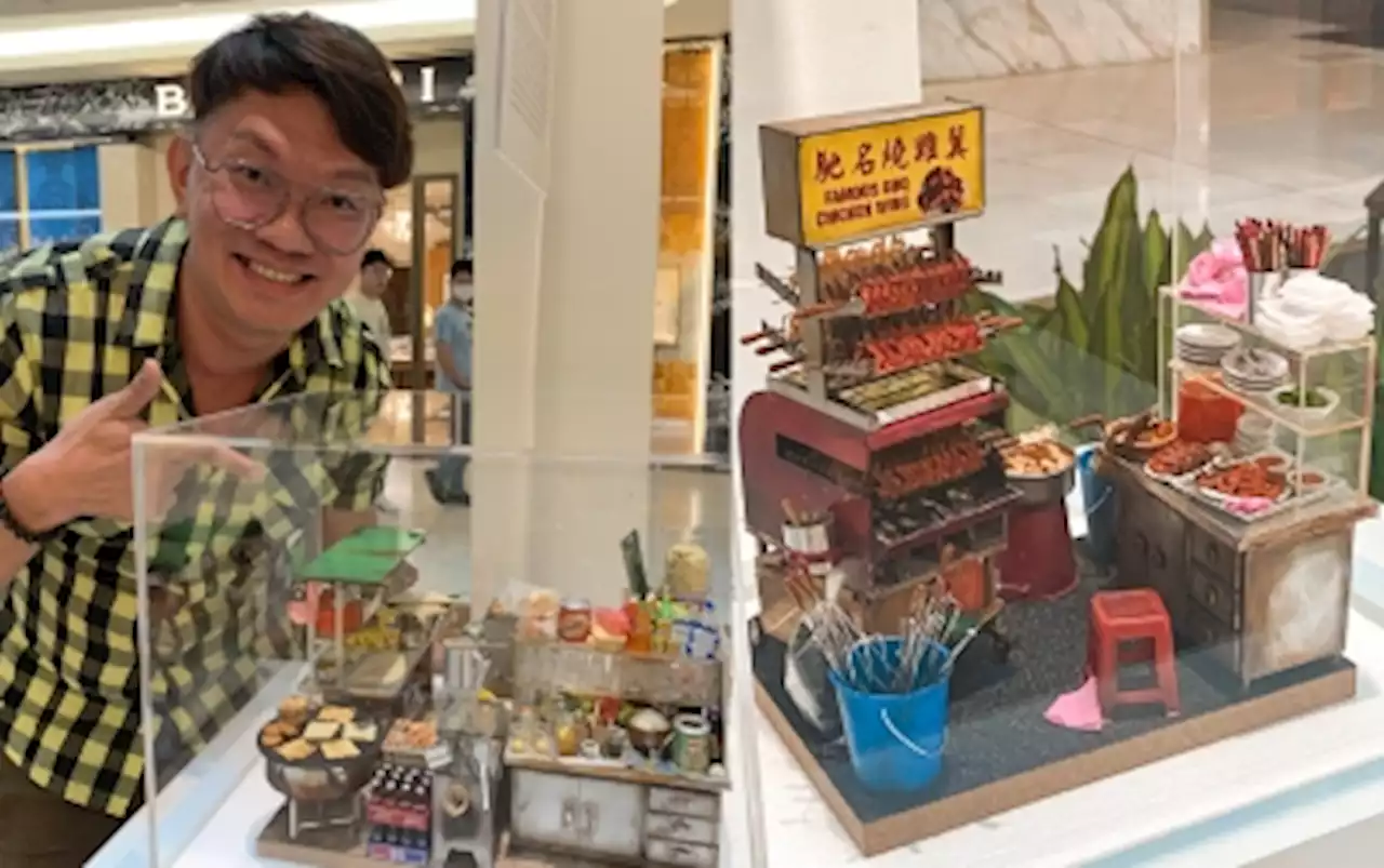 KL miniature food artist Eric Siow celebrates racial diversity with first diorama exhibition (VIDEO)