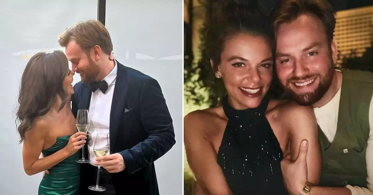 How long have Faye Brookes and Iwan Lewis been together as couple marry?