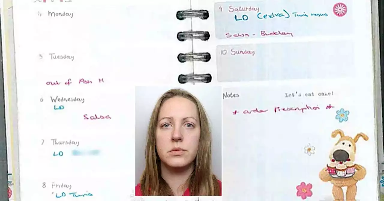 Mysterious 'code' in Lucy Letby's diary helped police connect her to baby deaths