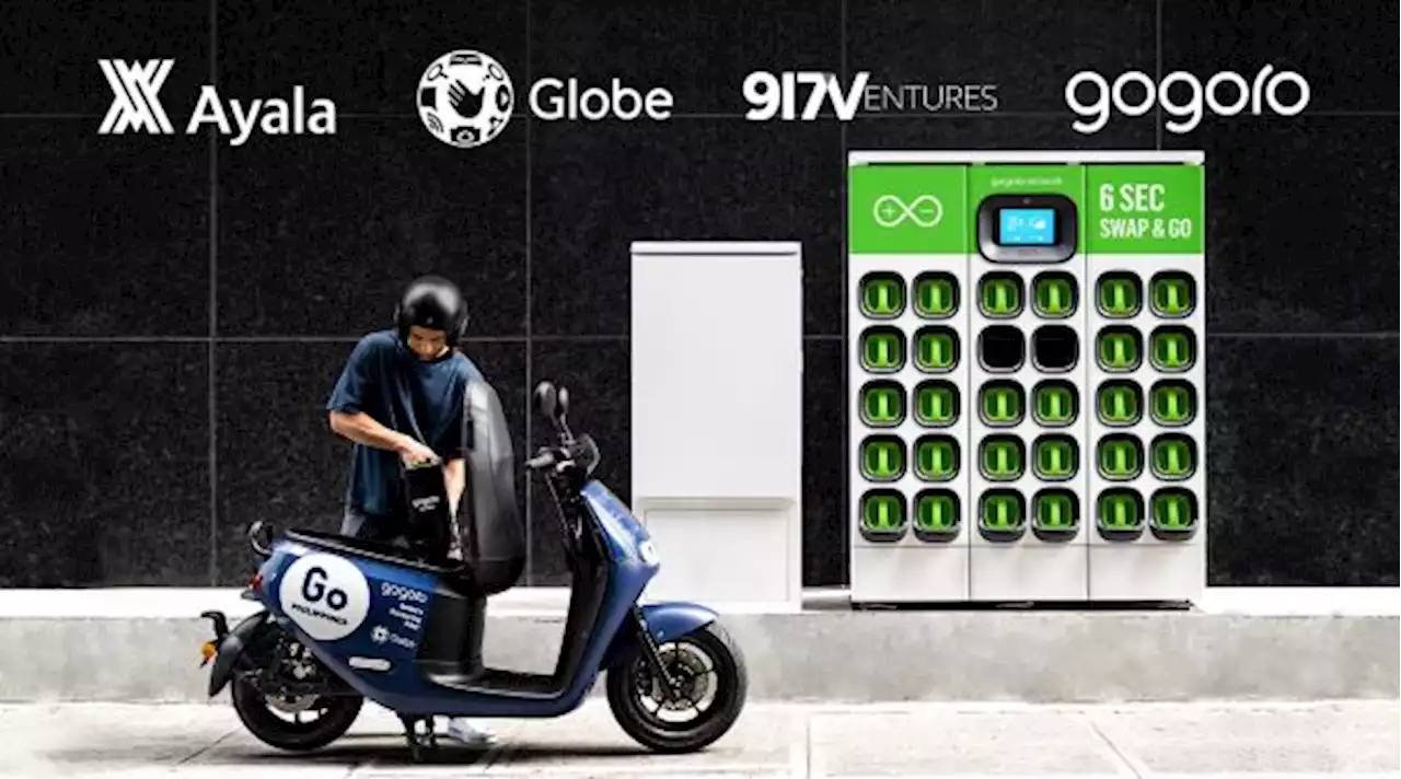 Ayala, Gogoro to roll out swappable battery system for e-scooters in Metro Manila