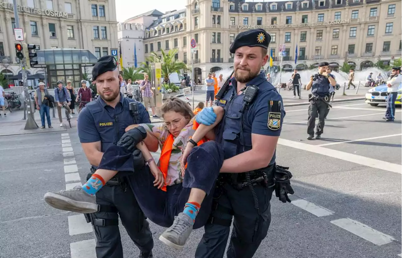 Klimakleber behindern Rettungsfahrzeuge in München: Stadt reagiert mit Verbot