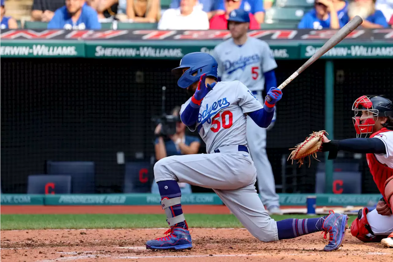 Mookie Betts has 5 hits as Dodgers beat Guardians 6-1 and 9-3 in doubleheader