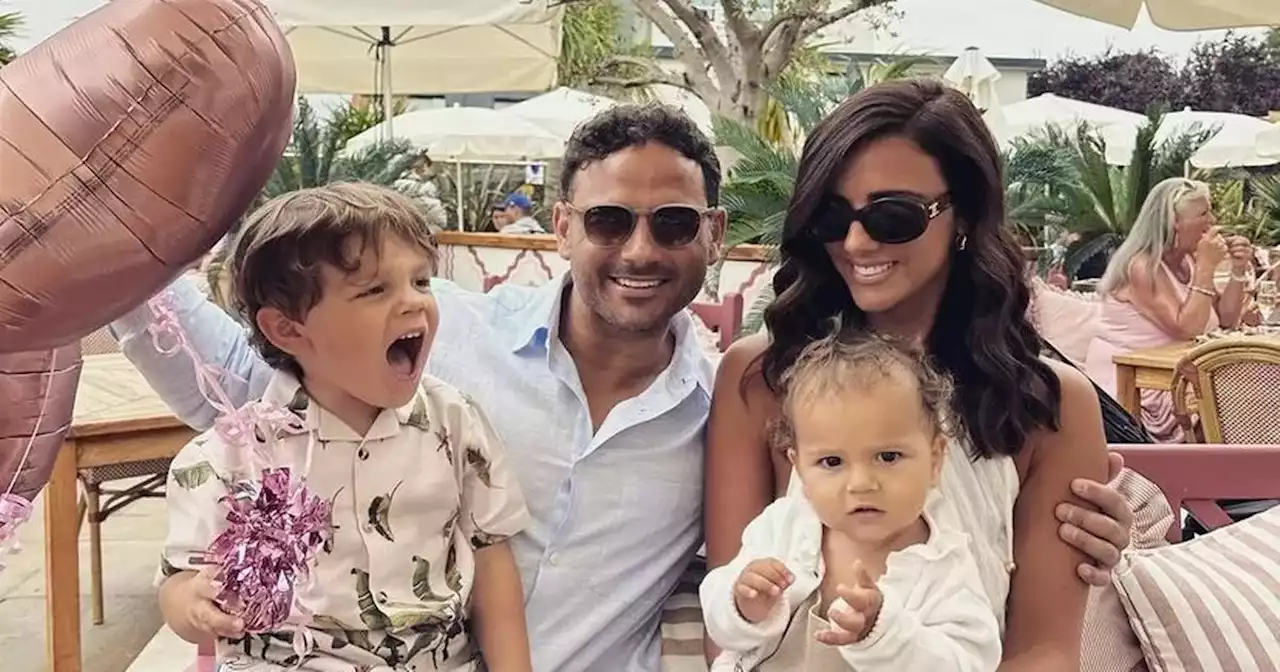 Lucy Mecklenburgh celebrates seaside birthday with beau Ryan Thomas and kids