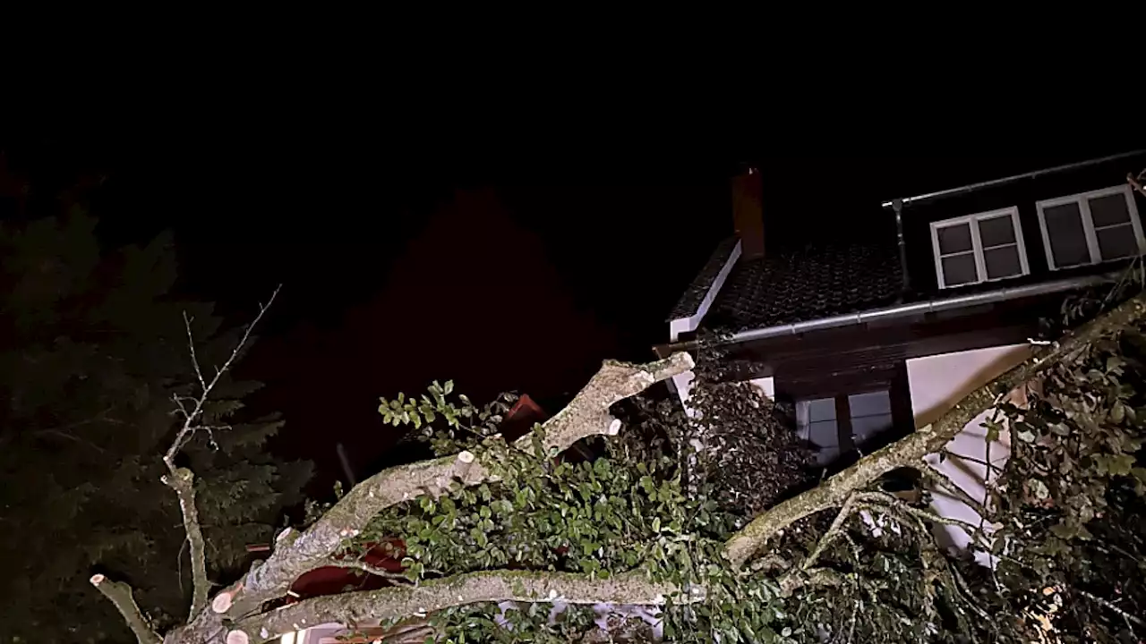 Unwetter in Süddeutschland