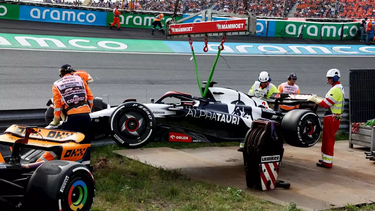 Tweede training lag stil na crash Australiërs • Norris de snelste in Zandvoort