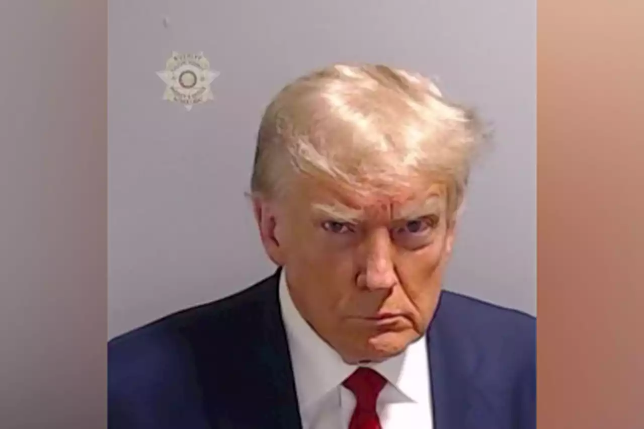 Trump becomes first US president in history to receive mugshot