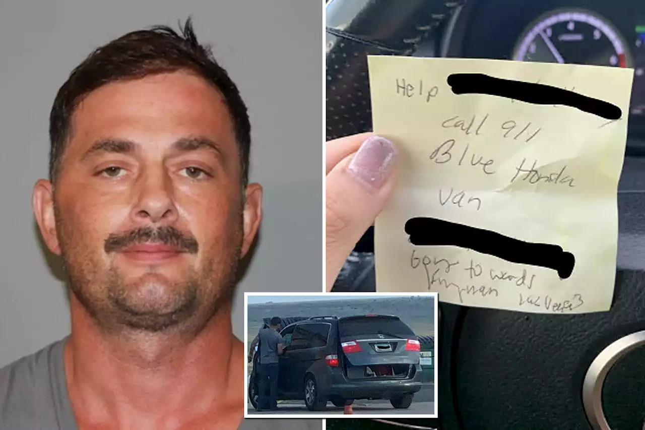 Woman allegedly kidnapped by fake Uber driver rescued after handing ‘Help’ note to a stranger