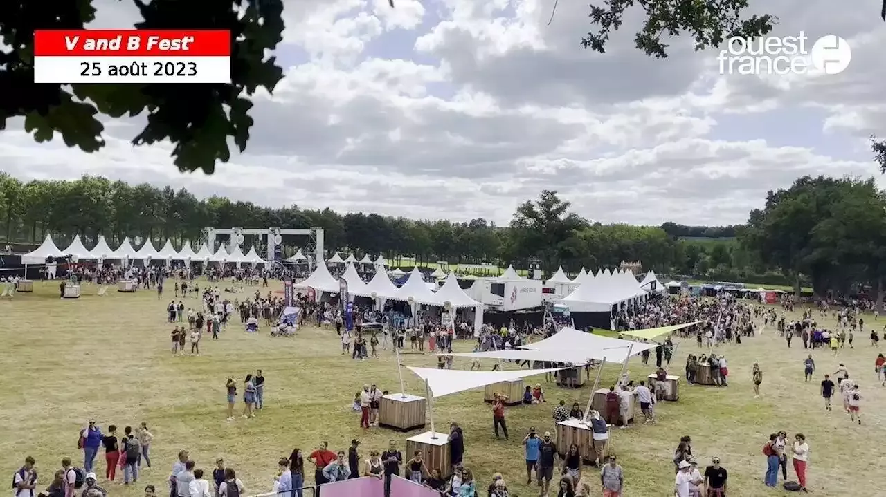 Au V And B Fest’, Découvrez Le Village Depuis La Nouvelle Tyrolienne