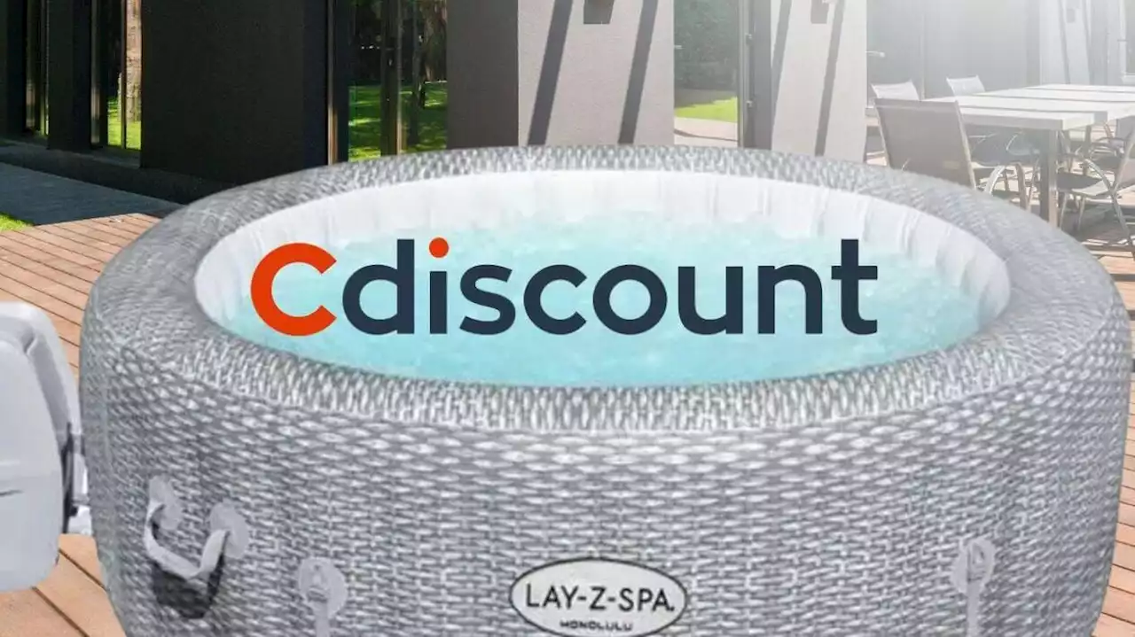 Suite à son succès, Cdiscount écoule les stocks de ce spa gonflable Bestway Honolulu